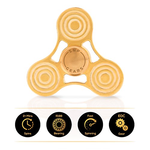 Metal fidget spinner stainless steel toys with high spe…
