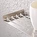 KES Bathroom Shelf Stainless Steel Bath Shower Shelf Basket Caddy RUSTPROOF Square Modern Style Wall Mounted Brushed Finish, BSC214S30A-2