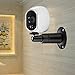 Arlo Camera Mounts (4 pcs Metal-Body/Shaft Black)
