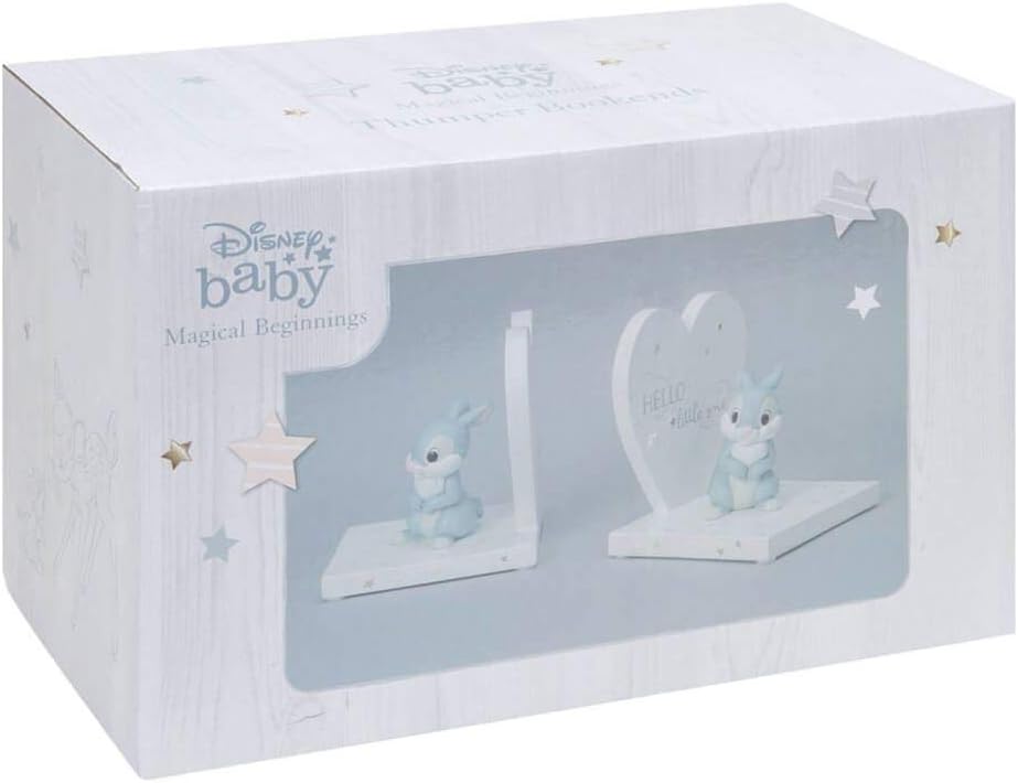 DI650 Disney Magical Beginnings 3D Bookends Thumper, Blue