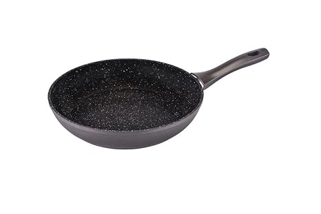 culinario Bratpfanne Ø 28 cm, anthrazit, Granit-Optik mit ILAG GRANITEC Beschichtung