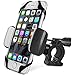 Bike Mount, PTUNA Bike Mount Phone Holder Motorcycle Phone Mount Bike Handlebar Adjustable Universal for iPhone X/8/8s/7/7Plus/5s/6s/6 Plus, Galaxy S9/S8/S8 Plus/S7 Edge (Black)