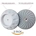 Baby Badger Wall Guard Pads (White 2-Pack) Smaller 3