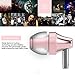 Headphones, Super Bass in-Ear Headphone with Mic, Wired Headset Earbuds Stereo & Remote Control Noise Reduction for Sports Running (Pink)