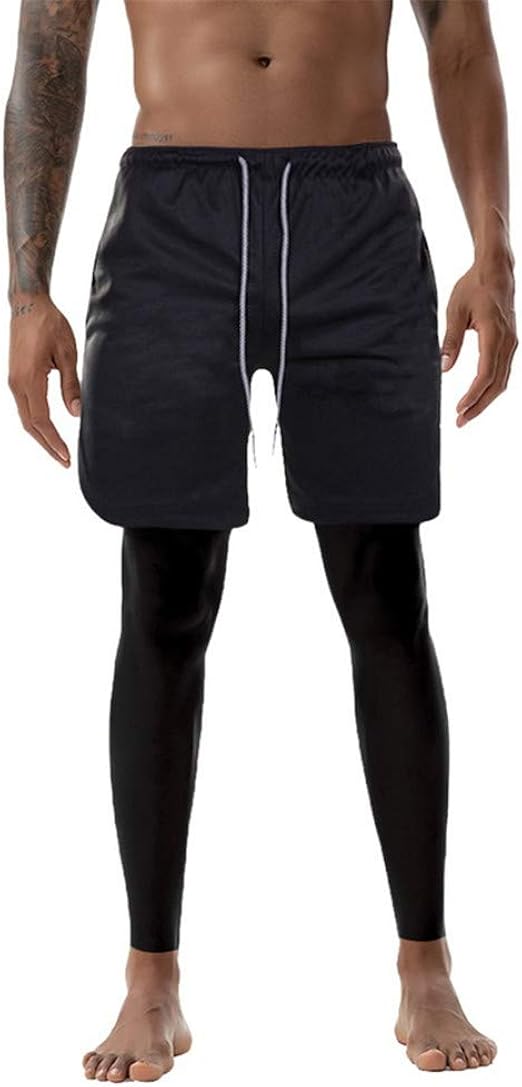 2 in 1 running shorts