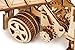 Wood Trick American Truck Model Kit with Functional Moving Body - 3D Wooden Puzzle Car for Adults and Kids to Build