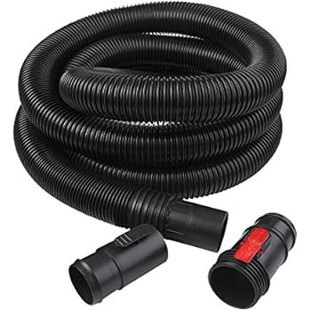 WORKSHOP Wet Dry Vacuum Accessories WS25021A 13-Foot Wet Dry Vacuum Hose, Extra Long 2-1/2-Inch x 13-Feet Locking Wet Dry Vac Hose for Wet Dry Shop Vacuums