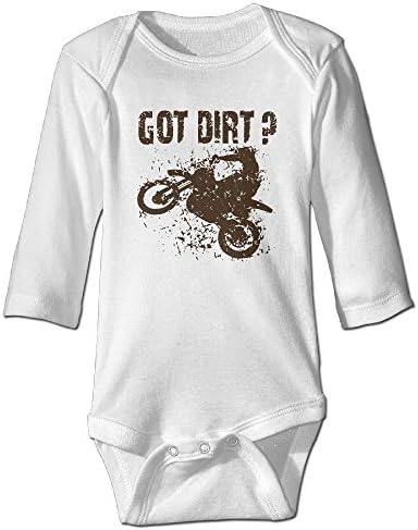 YESOS Long Sleeve Newborn Onesies - Got Dirt Bike Motorcross Racing