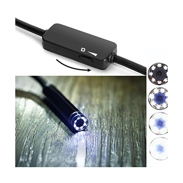 8mm 2MP 8LED 3M Android-Telefon USB Typ C USB-C Endoskop-Mikrokameras – Bild 4