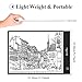 Light Box Tracing, Lifecolor A4 LED Light Pad Dimmable Brightness Artcraft Tracer for Artists Drawing Sketching Animation