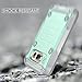 E LV Case for Galaxy S7 Case Armor Protection Defender Case Cover for Samsung Galaxy S7 - [Mint/Grey]