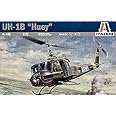 ITALERI Bell UH-1B Huey Helicopter Helicopter Plastic Kit 1:72 Model 0040