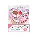 30 Pcs Tea Party Decorations for Adults Photo Booth with Stick Tea Party Photography Background Graduation Props Garden Party Decorations Wedding Props Wooden Sunglasses Handheld