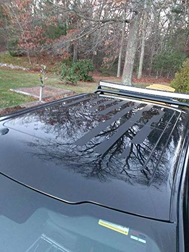 Montree Shop Ford F150 Distressed Flag ROOF Panel SUNROOF Decal F-250 F-350 2015-2018 2019