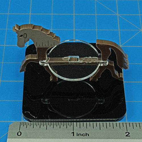 Horse, Character Mount Marker, Brown, 2x2 inch Base (1)