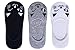 QBSM 3 Pack Womens Girls Cute Cat Socks Cotton No Show Liners Low Cut Socks Mother's Day Gift