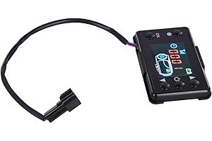 Parking Heater Switch, Suitable For Air Diesel Parking Heater, LCD Monitor Display, Switch Is Compatible With Both 12V And 24