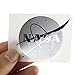 2 Pack Shiny Metal Decal Stickers for Cameras Notebooks Phones Cars Windows Decals (NASA)
