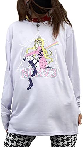 Hippies Women's Tshirts Tee Danganronpa Anime Kawaii harajukukei One Size DRLH-00132-pk