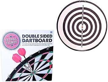 Global Gizmos Dart Tafel Board Mit 2 Seiten Amazon De Spielzeug