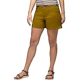 Prana Women's Stretch Zion Halle Short, Retro Olive, 14, Inseam: 5