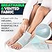 SILKEase Moisturizing Socks – 3 PK Heel Socks – Transform Cracked Heels & Dry Feet with Essential Oil Infused Gel Socks for Maximum Softness – Ultra-Comfortable Toe Open Foot Hydration Sleevethumb 3