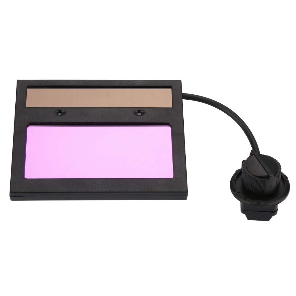 Akozon Auto Darkening Welding Lens, Welding Lens, Solar Panel Welding Helmet Lens TX500C 110 * 90mm PA Welding Mask Auto Darkening Lens Replacement