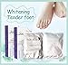 ASAVEE Exfoliating and Hydrating Foot Mask Peel-Perfectly Peel Away Calluses and Dead Skin, Repair Cracked Heels-2 Pairs