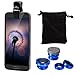 XCSOURCE Blue 4in1 Fisheye lens + Wide Angle lens + Macro lens + 6x HD Super Macro Lens + Clip for Samsung Note 2 N7100 / Note3 N9005 N9000 / Galaxy S2 I9100 SII / S3 I9300/ S4 I9500 / S5 V I9600 / iPhone 4 4S 5 5S 6 6 plus / LG HTC DC578