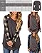 honie girl Fall Long Sleeve Tshirts For Women Blouses and Tops With Plus Size Plaid Design
