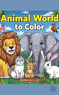 Livro Animal World to Color