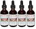 Invision International - Silver 100 Ionic Silver Complex, 2 Ounce Droppers (Pack of 4)
