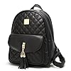 I-IHAYNER-Womens-Simple-Design-Fashion-Quilted-Casual-Backpack-Leather-Backpack-for-Women