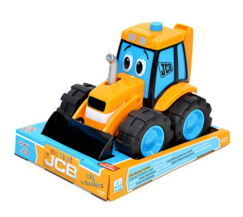 Wader 4010 - JCB Bagger Joey mit Front- und Heckschaufel, ab 12 Monaten, ca. 20 x 26 cm