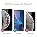RANVOO iPhone XR Screen Protector 9H Tempered Glass [Shatter-Proof] HD Full Coverage [Anti-Scratch] [Anti-Fingerprint] 3D Touch 9H Glass Film for Apple iPhone XR