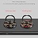 Phone Ring Holder, 360 Degree Rotating Finger Spinner Metal Phone Ring Grip Kickstand, Universal Ring Stand for iPhone X 8 7 6 5 Plus Samsung Galaxy S6 S7, Note, LG and All Other Smartphones