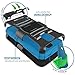 S5, Galaxy S5 Case, BUDDIBOX® [Heavy Duty] Samsung Galaxy S5 Belt Case **Tough Rugged** [HSeries] Hard Shock-Resistant Hybrid Cover Dual Layer Locking Swivel Belt Clip Holster Kickstand Case - Retail Packaging - Ultra Durable Protective Phone Case for Samsung Galaxy S5 - Blue