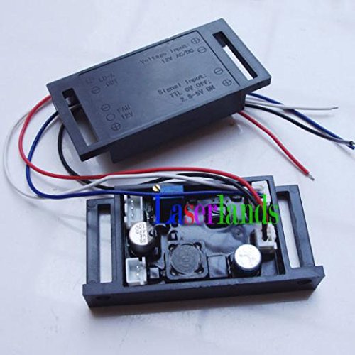 Power Supply Driver 450nm 445nm 473nm Blue Laser Diode TTL 12V 1.2A 50mw-1000mw