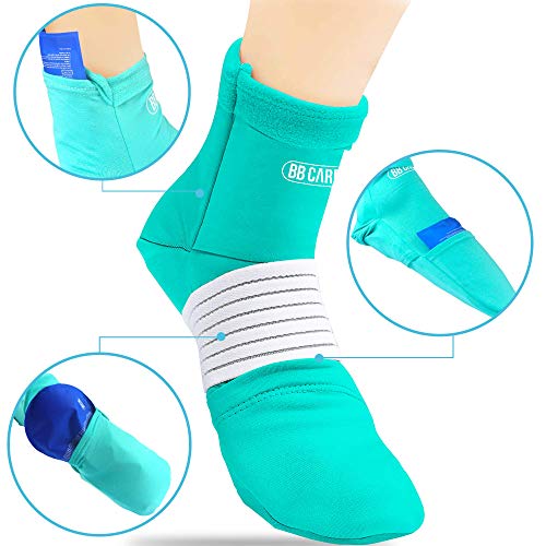 BB CARE Cold Therapy Socks Reusable Cooling Socks for Hot Feet Ice