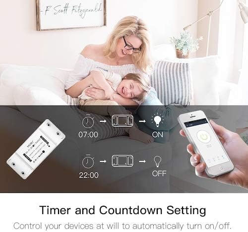 HaiMa Diy Wifi Smart Light Switch Universal Breaker Timer Wireless Remote Control Funciona Con Alexa Google Home Smart Home   3 Pc