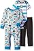 Gerber Baby Boys' 3 Piece Coverall, Car 3-6 Months