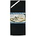 Envision Home Dish Drying Mat for Kitchen, Absorbent, Reversible Microfiber Dish Mat, 18 Inch x 32 Inch, Black