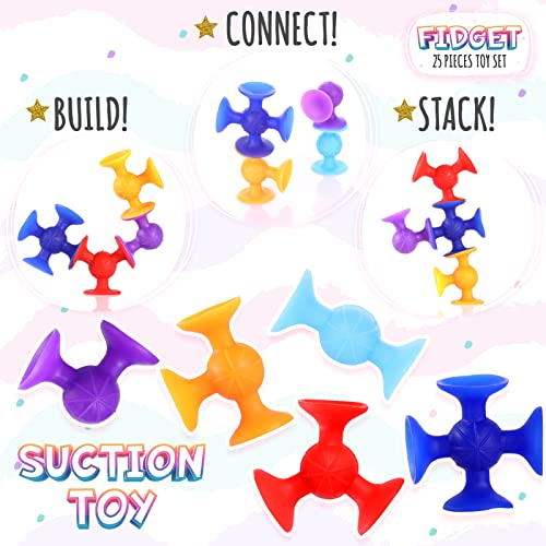 KLT Fidget Pack,25Pcs Sensory Fidget Toy Pack, Cheap Fidget Toys for