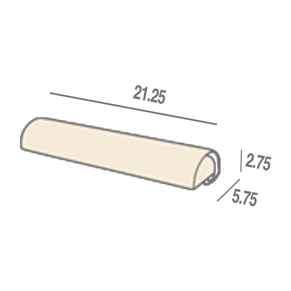 Dr.lomilomi Small Half-round Massage Bolster 612 (Small Half-round 612, Black) : Beauty