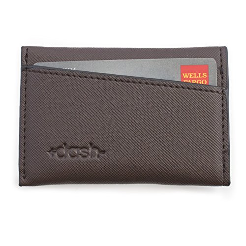 Premium Mens Slim Wallet By DASH - Vegan Card Wallet, Small, Compact Front Pocket Design