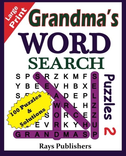 Grandma's Word Search Puzzles 2 (Volume 2)