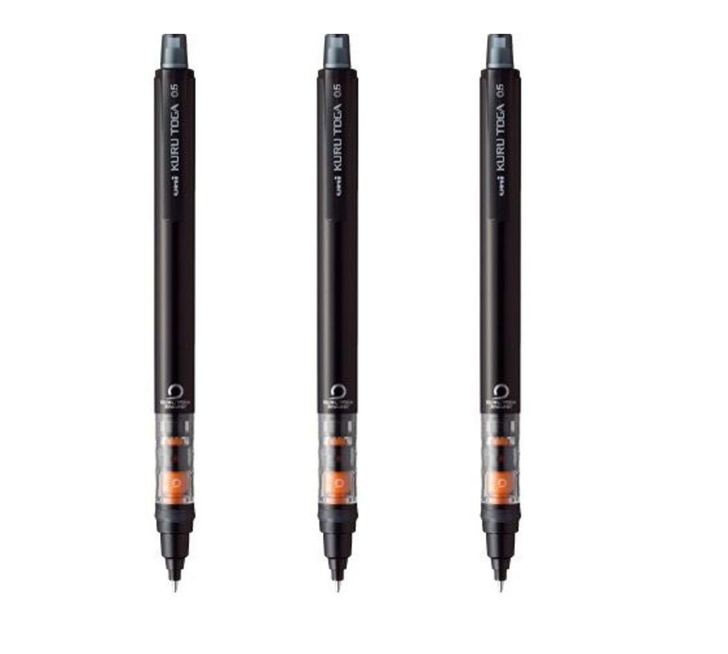 uni Mechanical Pencil Kurutoga Pipe Slide Model