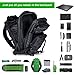 mPac Tactical Backpack Heavy Duty Rucksack for Hiking Camping Travel Hunting Survival Army, Waterproof Bugout Outdoor Day Pack, 2 Flag Patches