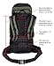 HBAG Discovery 80L 5400ci Internal Frame Camping Hiking Backpack (Dark Green)