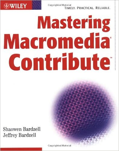 How to do everything with macromedia contribute